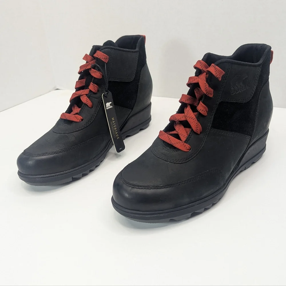 SOREL Evie Sport Lace Bootie NWT Sz 8 - Picture 5 of 14
